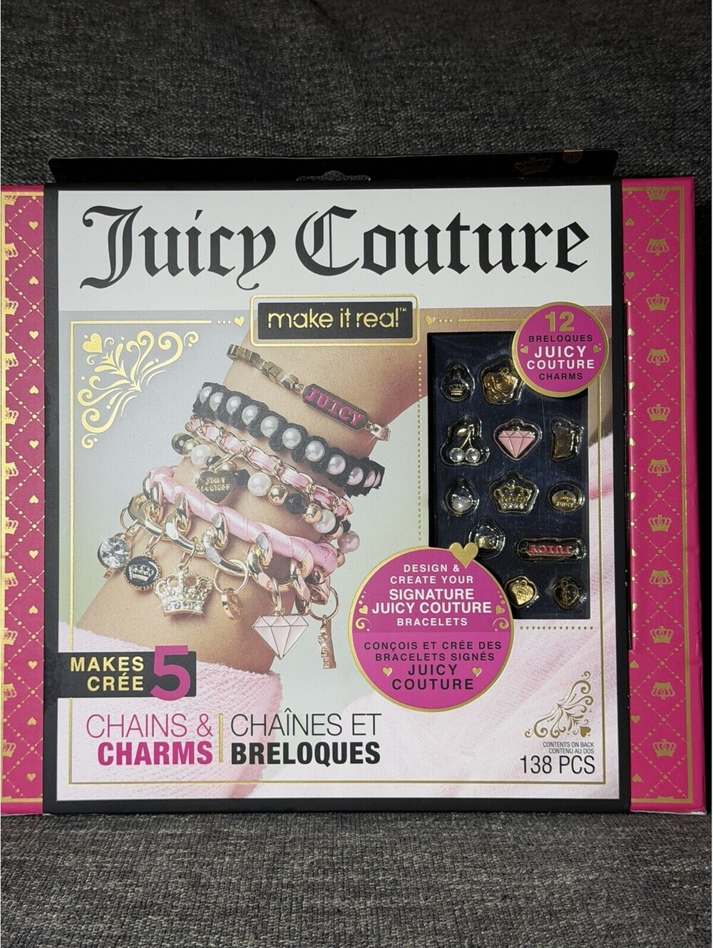 Juicy Couture Design/Create Bracelets - Make 5 Chains & Charms